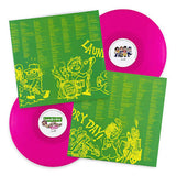 LAUNDRY DAY – EARWORM (DELUXE NEON GREEN NEON PINK) - LP •
