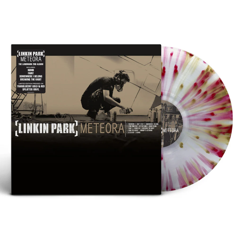 LINKIN PARK METEORA (CLEAR/GOLD/RED SPLATT LP – Lunchbox Records