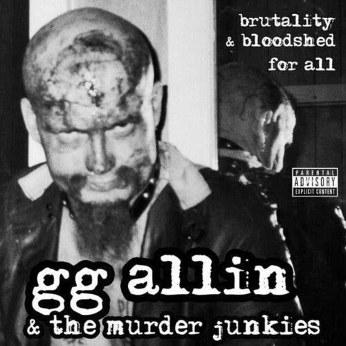 ALLIN,GG & THE MURDER JUNKIES – BRUTALITY AND BLOODSHED FOR ALL (ORANGE VINYL) - LP •