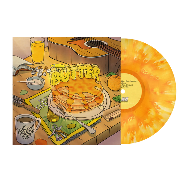 KASH'D OUT – BUTTER (CLOUDY ORANGE CRUSH) - LP •