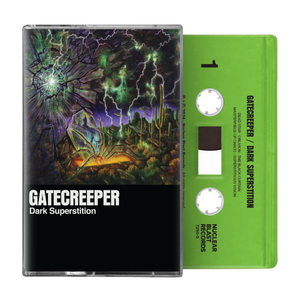 GATECREEPER – DARK SUPERSTITION (LIME GREEN SHELL) - TAPE •