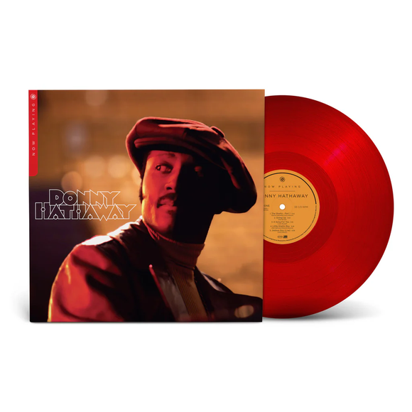 HATHAWAY,DONNY – NOW PLAYING (RED VINYL) - LP •