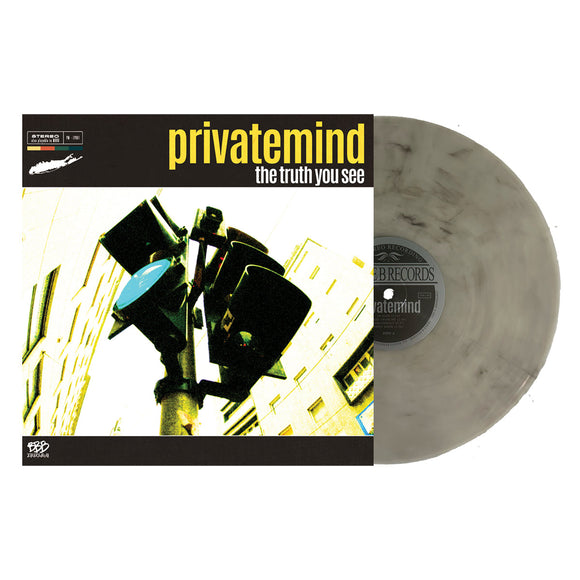PRIVATE MIND – TRUTH YOU SEE (INSOMNIA SWIRL CLEAR WITH BLACK) - LP •