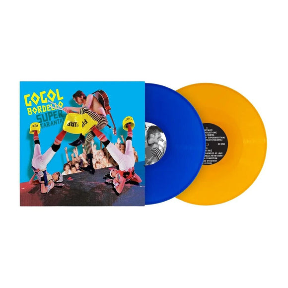 GOGOL BORDELLO – SUPER TARANTA! (BLUE / YELLOW VINYL) - LP •