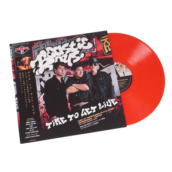 BEASTIE BOYS TIME TO GET LIVE (INDIE EXCLUSIVE RED) LP – Lunchbox
