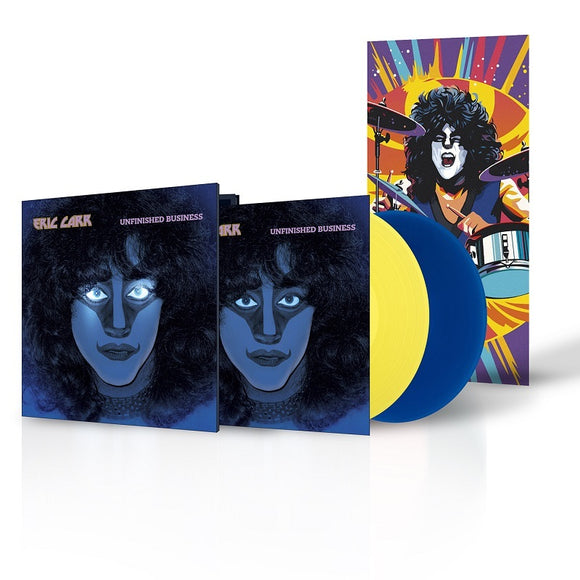 CARR,ERIC – UNFINISHED BUSINESS: DELUXE EDITION (ROYAL BLUE & HOT YELLOW VINYL) (RSD24) - LP •