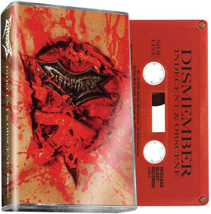 DISMEMBER – INDECENT & OBSCENE (REISSUE) - TAPE •