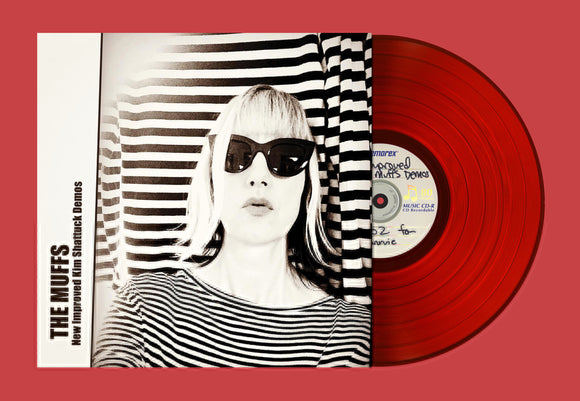 MUFFS – NEW IMPROVED KIM SHATTUCK DEMOS (RED VINYL) - LP •