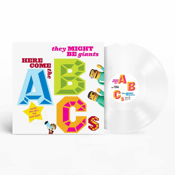 THEY MIGHT BE GIANTS – HERE COME THE ABCS (CLEAR VINYL) - LP •