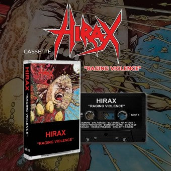 HIRAX – RAGING VIOLENCE - TAPE •