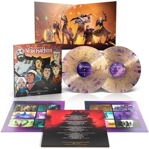 LEGEND OF VOX MACHINA SEASON 2 – ORIGINAL SOUNDTRACK (PURPLE & GOLD SMOKE VINYL) - LP •