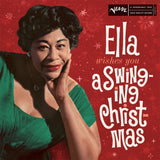 FITZGERALD,ELLA – ELLA WISHES YOU A SWINGING CHRISTMAS (RED VINYL) - LP •