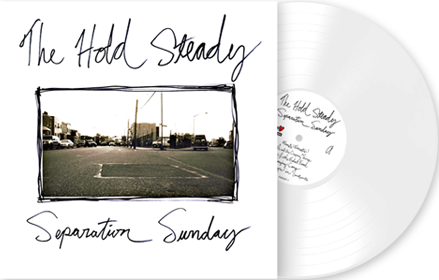 HOLD STEADY – SEPARATION SUNDAY (WHITE VINYL) - LP •