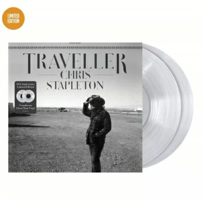 STAPLETON,CHRIS – TRAVELLER (10TH ANNIVERSARY INDIE EXCLUSIVE CLEAR VINYL) - LP •