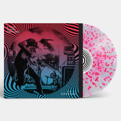 A PLACE TO BURY STRANGERS – LIVE AT LEVITATION (INDIE EXCLUSIVE CLEAR & NEON PINK SPLATTER) - LP •