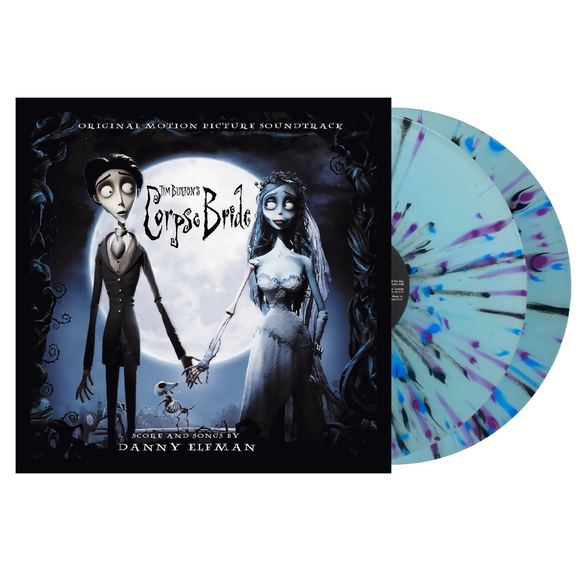 ELFMAN,DANNY – CORPSE BRIDE O.S.T. (BLUE MOON WITH PURPLE & BLACK) - LP •