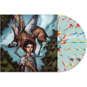 CIRCA SURVIVE – BLUE SKY NOISE (CLEAR  BLUE W/BLUE YELLOW & RED SPLATTER) - LP •