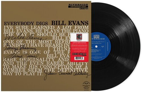 EVANS,BILL – EVERYBODY DIGS BILL EVANS - MONO (RSD24) - LP •