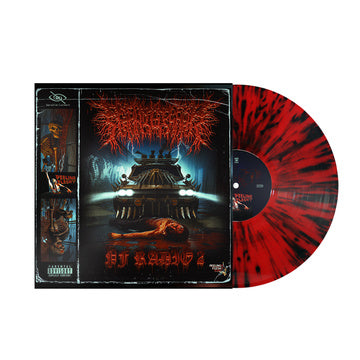PEELINGFLESH – PF RADIO 2 (RED/BLACK MARBLE) - LP •