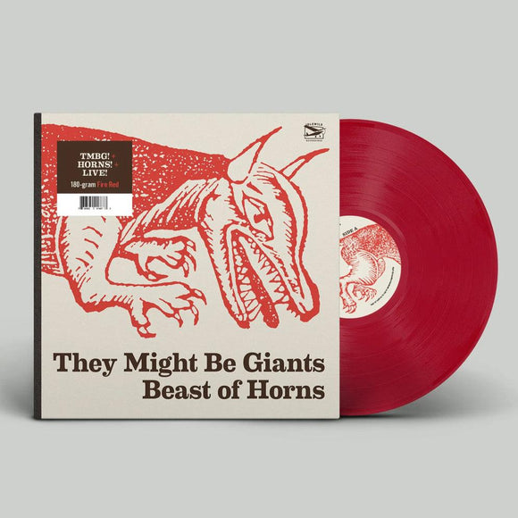 THEY MIGHT BE GIANTS – BEAST OF HORNS (RED VINYL) - LP •