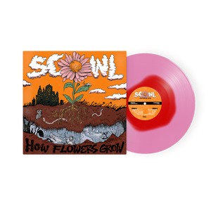 SCOWL – HOW FLOWERS GROW (COLOR IN COLOR RED / LIGHT PINK) - LP •