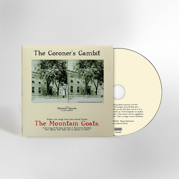 MOUNTAIN GOATS – CORONER'S GAMBIT (REISSUE) - CD •