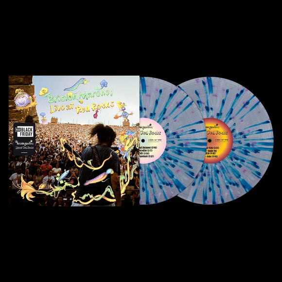 MARONEY,BRISTON – BRISTON MARONEY: LIVE AT RED ROCKS (PSYCHEDELIC BLUE SPLATTER) (RSD BLACK FRIDAY 2025) - LP •