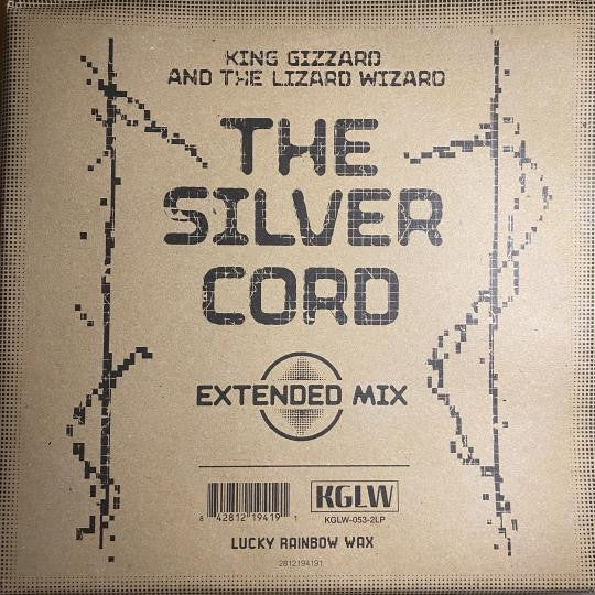 KING GIZZARD & THE LIZARD WIZA – SILVER CORD (EXTENDED MIX) (INDIE EXCLUSIVE LUCKY RAINBOW VINYL) - LP •