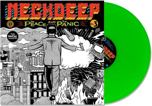 NECK DEEP – PEACE & THE PANIC (NEON GREEN VINYL) - LP •