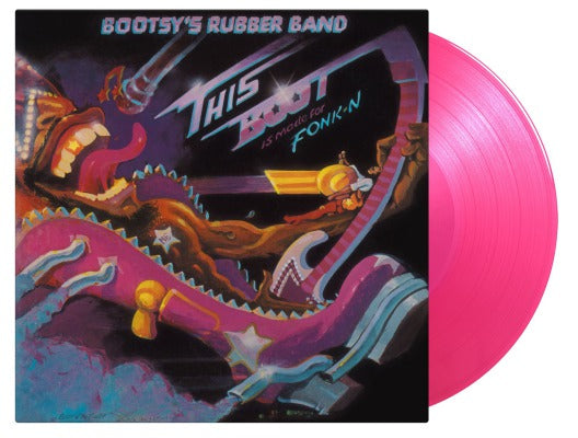 BOOTSY'S RUBBER BAND – THIS BOOT IS MADE FOR FONK-N (MAGENTA VINYL) - LP •