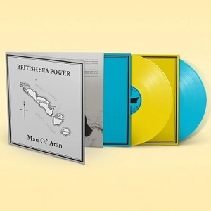 BRITISH SEA POWER – MAN OF ARAN (YELLOW & BLUE VINYL) - LP •