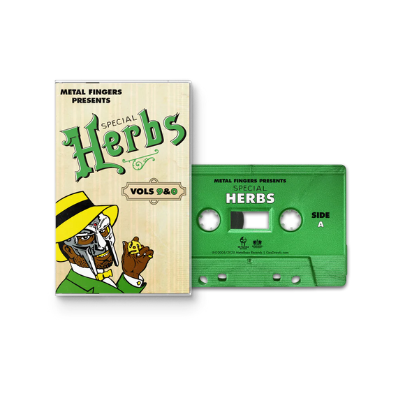 MF DOOM – METAL FINGERS PRESENTS: SPECIAL HERBS VOL. 9 & 0 - TAPE •