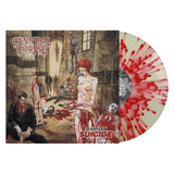 CANNIBAL CORPSE – GALLERY OF SUICIDE (OFF WHITE W/RED SPLATTER) - LP •