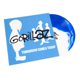 GORILLAZ – TOMORROW COMES TODAY (WHITE & BLUE COLOR IN COLOR) - LP •