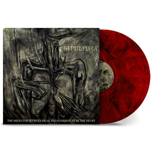 SEPULTURA – MEDIATOR BETWEEN HEAD & HANDS MUST BE THE HEART (40TH ANNIVERSARY - RED RUBY MARBLE) - LP •