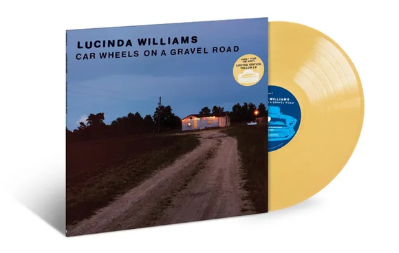 WILLIAMS,LUCINDA – CAR WHEELS ON A GRAVEL ROAD (INDIE EXCLUSIVE YELLOW) - LP •