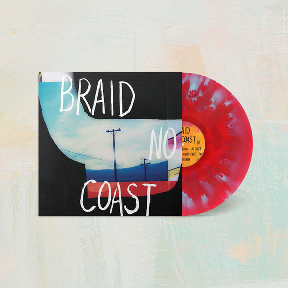 BRAID – NO COAST (RED+BLUE CLOUDY VINYL) - LP •