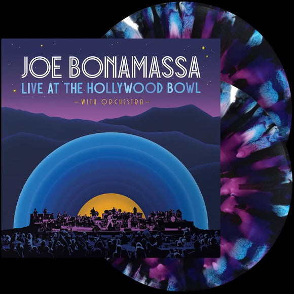 BONAMASSA,JOE – LIVE AT THE HOLLYWOOD BOWL WITH ORCHESTRA (180 GRAM BLUE ECLIPSE VINYL) - LP •