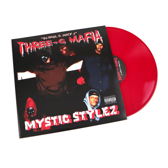 THREE 6 MAFIA – MYSTIC STYLEX (INDIE EXCLUSIVE RED VINYL) - LP •