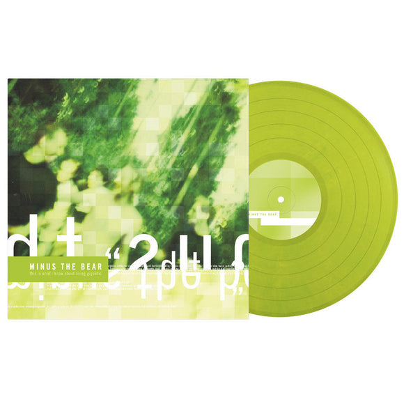 MINUS THE BEAR – THIS IS WHAT I KNOW ABOUT BEING GIGANTIC (OPAQUE GREEN) - LP •