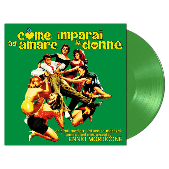 MORRICONE,ENNIO – COME IMPARAI AD AMARE LE DONNE OST (CLEAR GREEN) (RSD24) - LP •