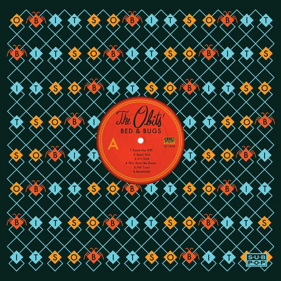 OBITS – BED & BUGS (BLUE MARBLE) - LP •