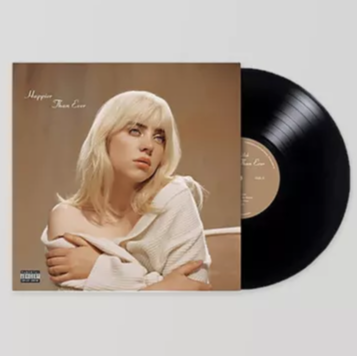 EILISH,BILLIE – HAPPIER THAN EVER (100% RECYCLED BLACK VINYL) - LP •