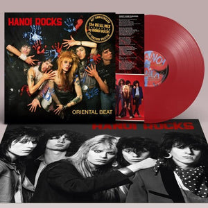 HANOI ROCKS – ORIENTAL BEAT - 40TH ANNIVERSARY (RED VINYL) - LP •