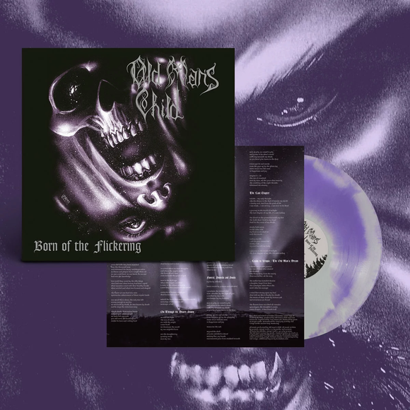OLD MAN'S CHILD – BORN OF THE FLICKERING (PURPLE/SILVER) - LP •