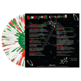 PUNK ROCK CHRISTMAS  – VOL. 1  / VARIOUS (WHITE WITH RED & GREEN SPLATTER) - LP •