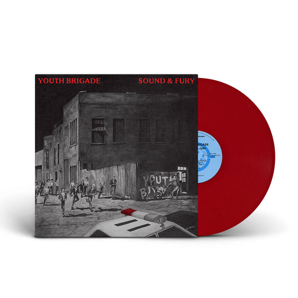 YOUTH BRIGADE – SOUND & FURY (TRUST EDITION - RED VINYL) - LP •