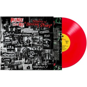 PUNK ME UP / VARIOUS  – TRIBUTE TO THE ROLLING STONES (RED VINYL) - LP •