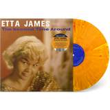 JAMES,ETTA – SECOND TIME AROUND (ORANGE MARBLE) - LP •
