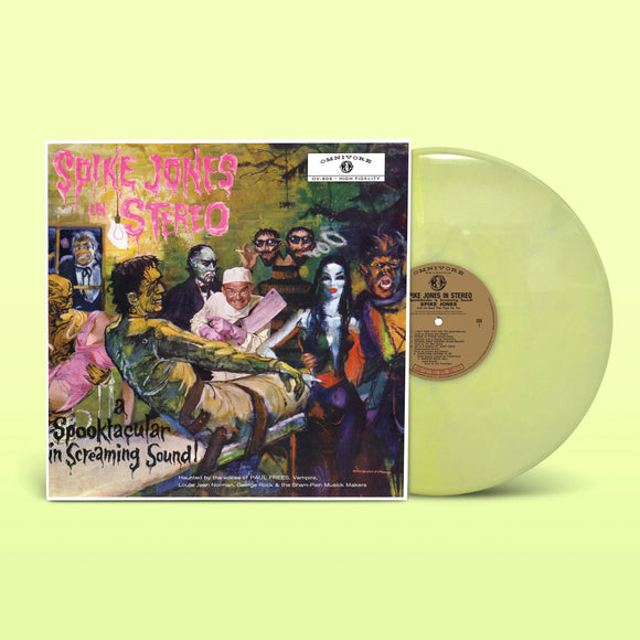 JONES,SPIKE – IN STEREO: A SPOOKTACULAR IN SCREAMING SOUND (SLIME GREEN) - LP •